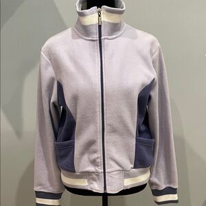 Women's Two-Tone Zip-Up Jacket